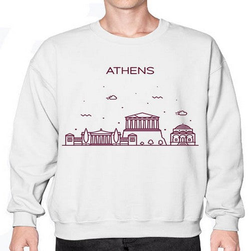 Athens 366# - cities- Sweatshirt - Crew