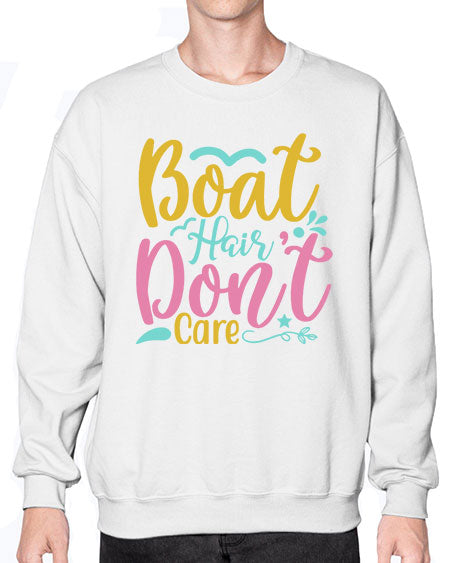 BOAT HAIR DONT CARE Style 68# - summer- Sweatshirt - Crew