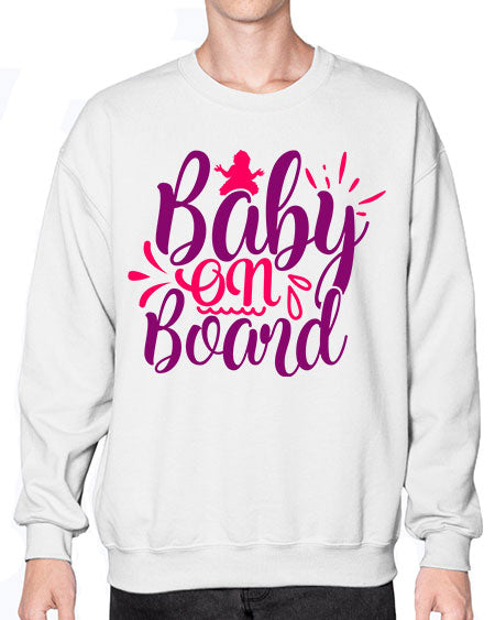 Baby On Board Style 29# - baby- Sweatshirt - Crew
