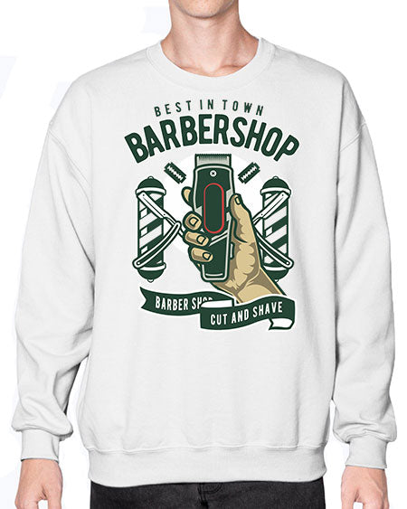 Barbershop591# - barber- Sweatshirt - Crew
