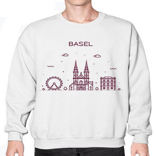 Basel 417# - cities- Sweatshirt - Crew