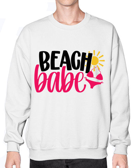 Beach Babe Style 52# - summer- Sweatshirt - Crew