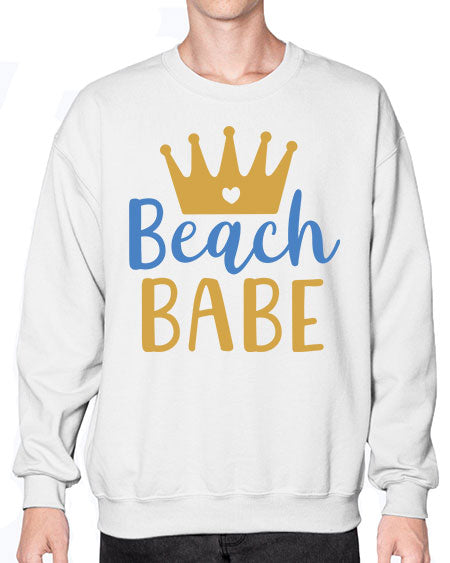 Beach babe 9# -  fashion- Sweatshirt - Crew