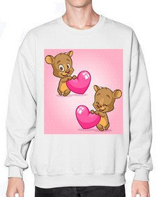Bear 13# - cartoon animals- Sweatshirt - Crew