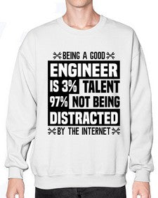 Being a good Style 608# - engineer- Sweatshirt - Crew