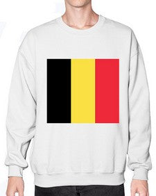 Belgium 437# - world flags- Sweatshirt - Crew
