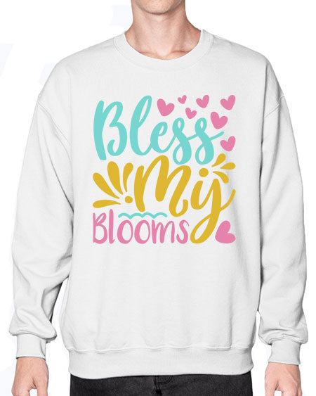 Bless my blooms Style 69# - summer- Sweatshirt - Crew