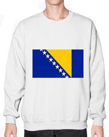 Bosnia and Herzegovina 476# - world flags- Sweatshirt - Crew