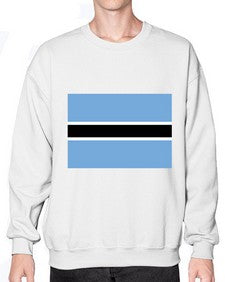 Botswana 482# - world flags- Sweatshirt - Crew