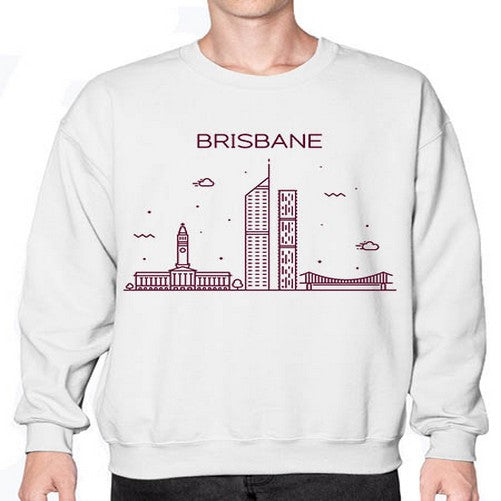 Brisbane 494# - cities- Sweatshirt - Crew