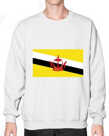 Brunei 503# - world flags- Sweatshirt - Crew