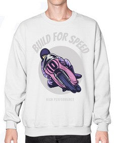 Build for speed 12# - motorcycle- Sweatshirt - Crew