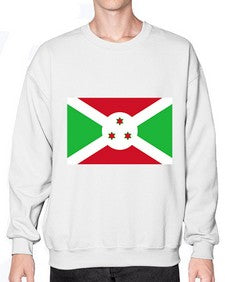 Burundi 523# - world flags- Sweatshirt - Crew