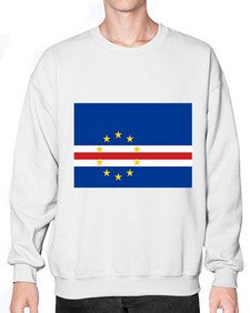 Cabo Verde 525# - world flags- Sweatshirt - Crew