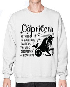 Capricorn 182# - capricorn- Sweatshirt - Crew