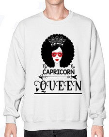Capricorn queen 197# - capricorn- Sweatshirt - Crew