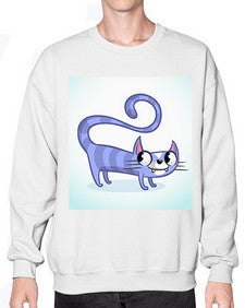 Cat 29# - cartoon animals- Sweatshirt - Crew