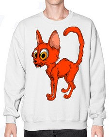 Cat 32# - cartoon animals- Sweatshirt - Crew