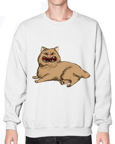 Cat 34# - cartoon animals- Sweatshirt - Crew