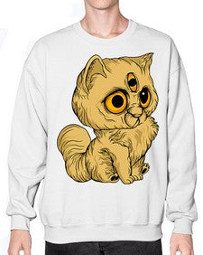Cat 35# - cartoon animals- Sweatshirt - Crew