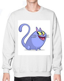 Cat 41# - cartoon animals- Sweatshirt - Crew