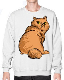 Cat 48# - cartoon animals- Sweatshirt - Crew