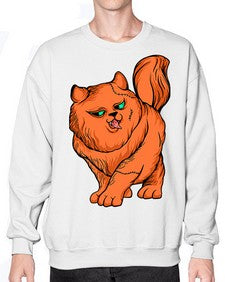 Cat 49# - cartoon animals- Sweatshirt - Crew