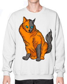 Cat 54# - cartoon animals- Sweatshirt - Crew