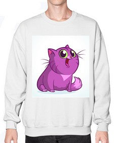 Cat 61# - cartoon animals- Sweatshirt - Crew