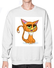 Cat 65# - cartoon animals- Sweatshirt - Crew