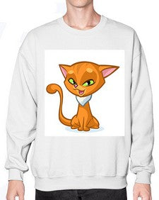 Cat 69# - cartoon animals- Sweatshirt - Crew