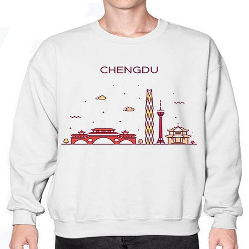 Chengdu 563# - cities- Sweatshirt - Crew