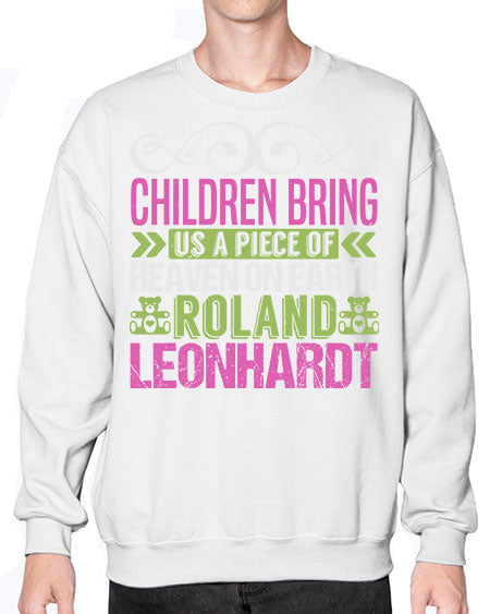 Children bring us a piece of Heaven Style 58# - baby- Sweatshirt - Crew
