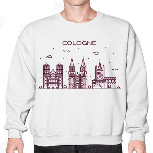 Cologne 593# - cities- Sweatshirt - Crew