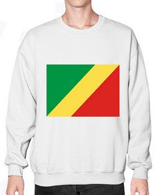 Congo Republic of the 614# - world flags- Sweatshirt - Crew