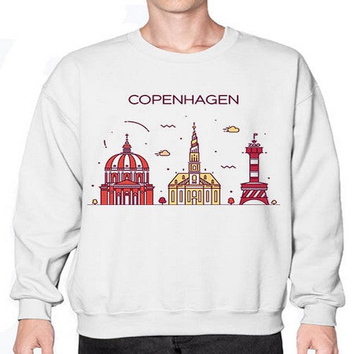 Copenhagen 625# - cities- Sweatshirt - Crew