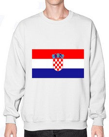 Croatia 633# - world flags- Sweatshirt - Crew