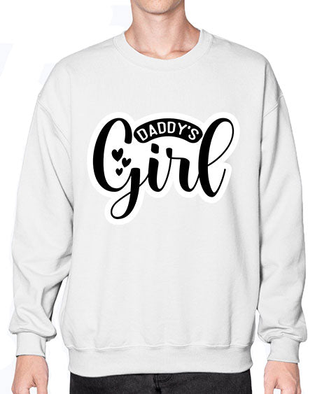Daddy s Girl 296# - baby- Sweatshirt - Crew