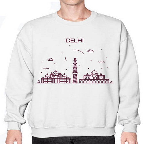 Delhi 654# - cities- Sweatshirt - Crew