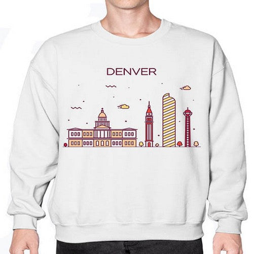 Denver 661# - cities- Sweatshirt - Crew