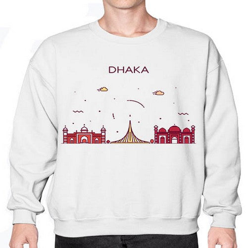 Dhaka 669# - cities- Sweatshirt - Crew