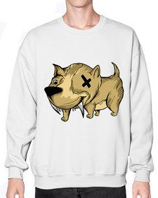 Dog 104# - cartoon animals- Sweatshirt - Crew