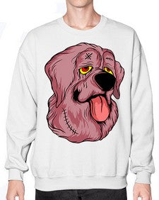 Dog 108# - cartoon animals- Sweatshirt - Crew