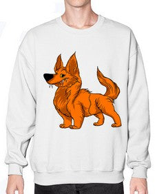 Dog 110# - cartoon animals- Sweatshirt - Crew