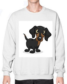 Dog 85# - cartoon animals- Sweatshirt - Crew