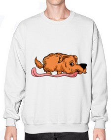 Dog 89# - cartoon animals- Sweatshirt - Crew