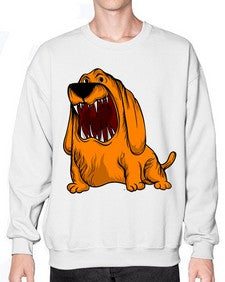 Dog 90# - cartoon animals- Sweatshirt - Crew