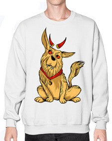Dog 91# - cartoon animals- Sweatshirt - Crew