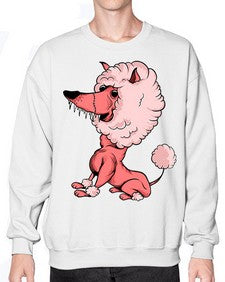 Dog 92# - cartoon animals- Sweatshirt - Crew
