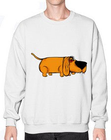 Dog 93# - cartoon animals- Sweatshirt - Crew